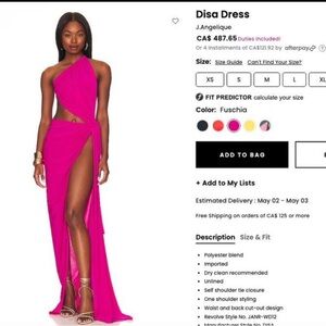 J Angelique wrap dress very beautiful